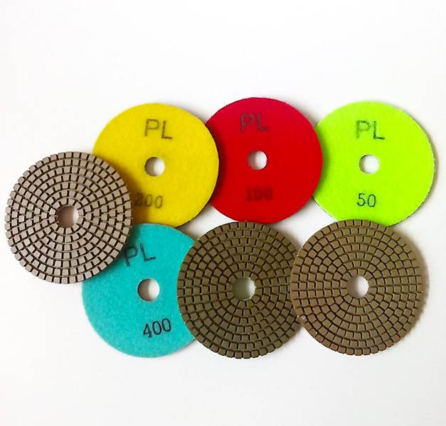 krążek polerski na rzepie 100mm PL HDT  #50-3000
