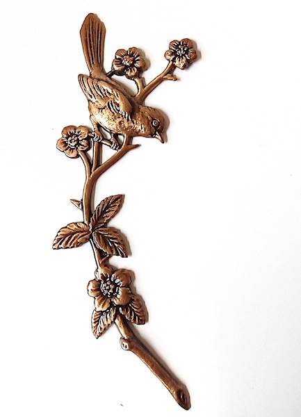 Uccelino Su Tralcio P. Curvo