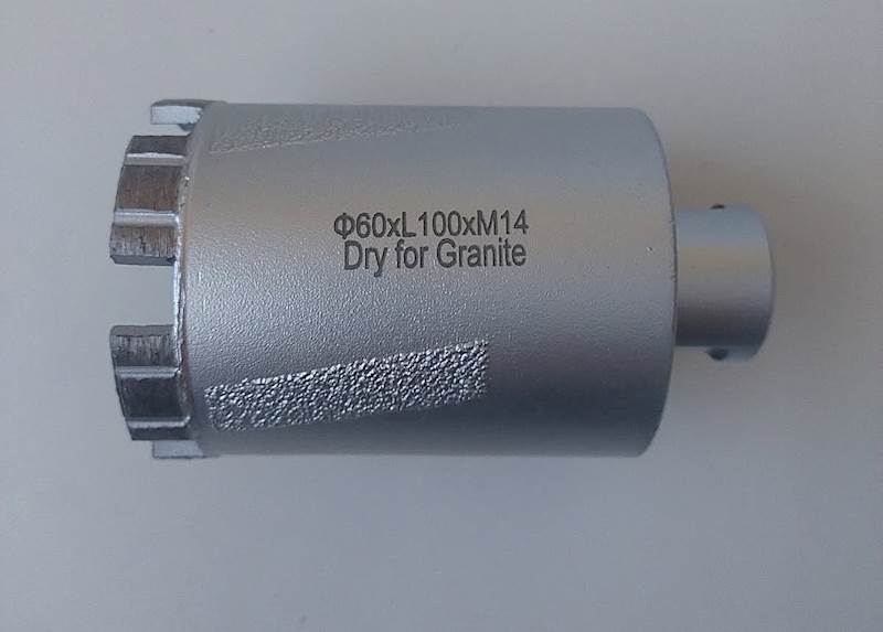 Wiertło diam.rurowe - otwornica M14 HS DRY PLUS 60 mm