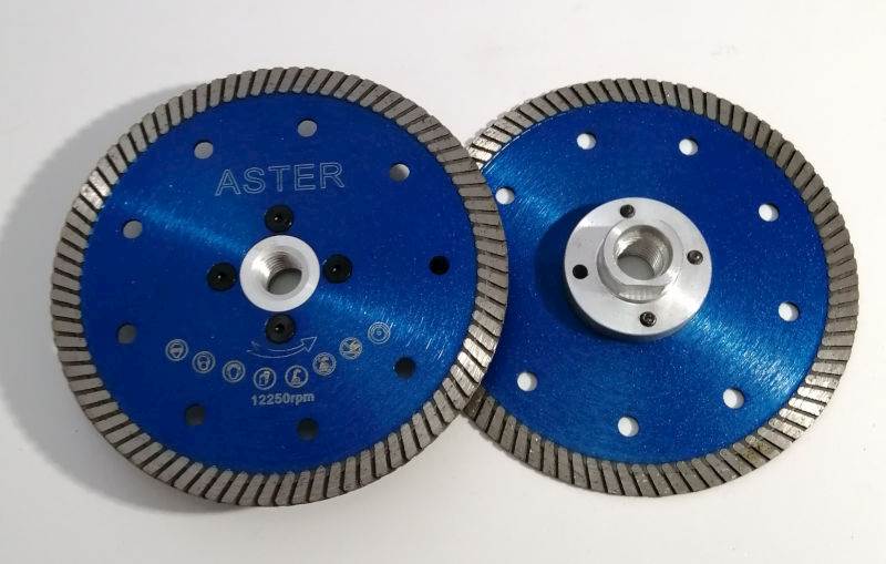 PIŁA 125 MM ASTER BLUE Z MOCOWANIEM NA M14