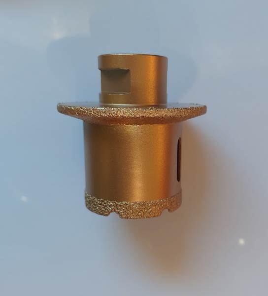 Wiertło diamentowe vacum ZŁOTA D70/50 M14