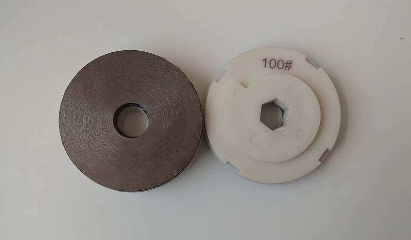 Ściernica diam. pulec na uch. CMR metal 100mm #100