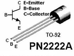 2N2222 plast. tranzystor
