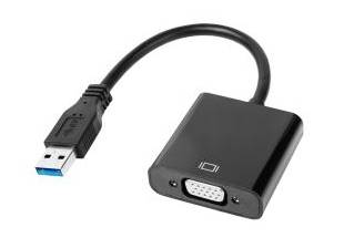 Redukcja VGA USB 3.0 Złącze Adaptor + sterowniki