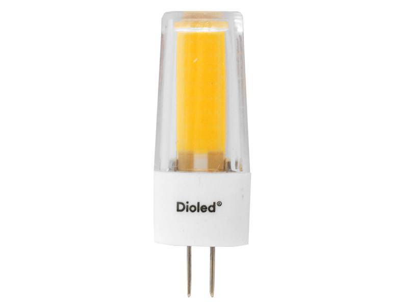 Żarówka LED 12V G4 4W COB ciepła okr.