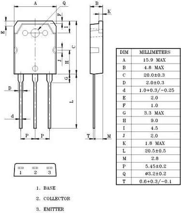 2SD1047 tranzystor
