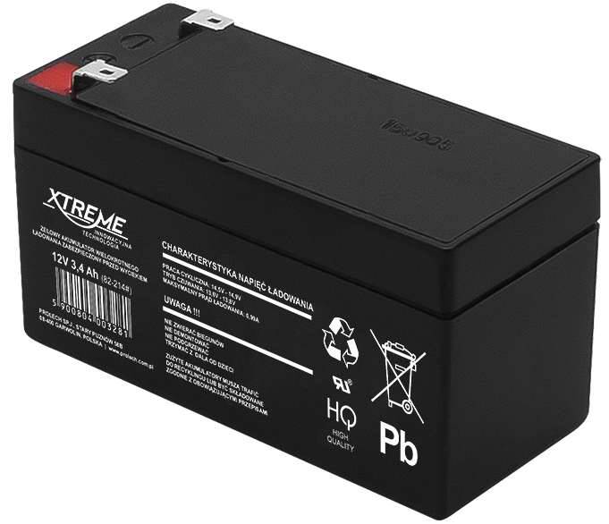 Akumulator 12V 3,3Ah Xtreme