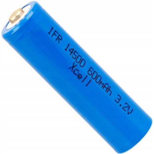Akumulator   3,7V 14500 600mAh z zabezpieczeniem