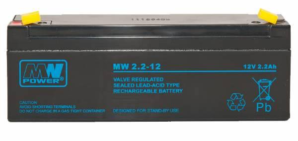 Akumulator  12V   2,3Ah MWS Power AGM