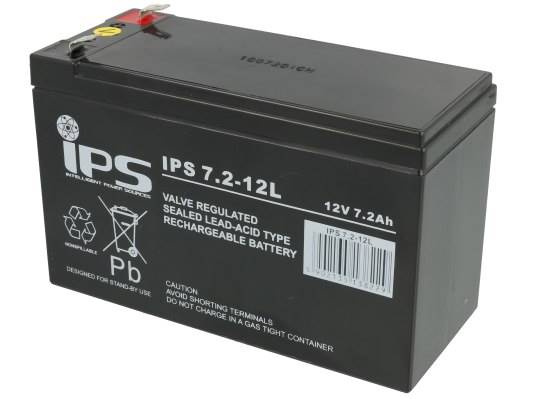 Akumulator 12V 7,2Ah IPS UPS