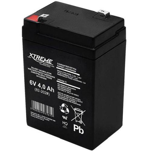 Akumulator   6V  4,0Ah Xtreme