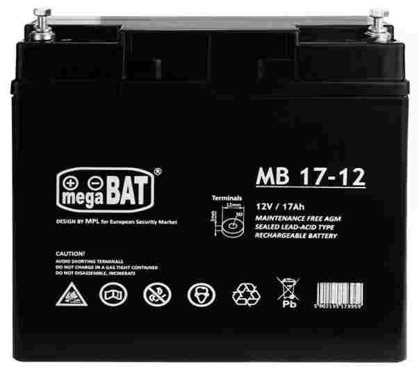 Akumulator  12V  17Ah MB megaBAT