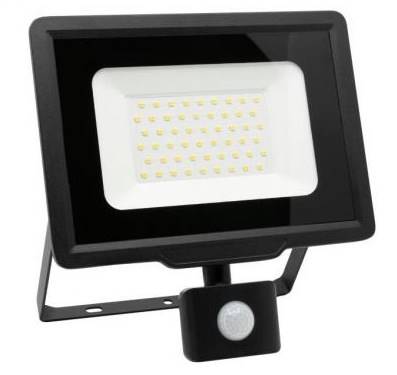 Lampa LED 50W Naświetlacz z czujnikiem ruchu neut