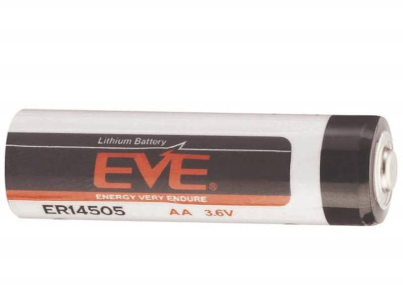 Bateria  3,6V ER14500 LS14500 2600mAh EVE