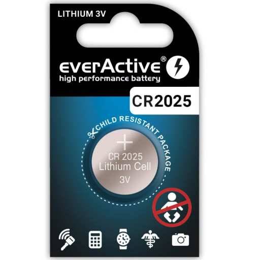 Bateria CR2025 3V Lit everActive