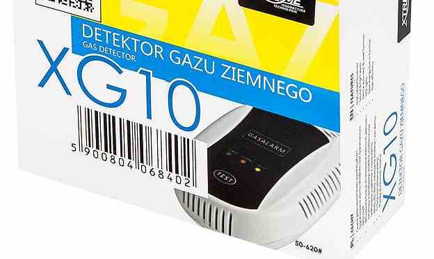 Czujnik Gazu ziemnego XG10 zasil. siec.