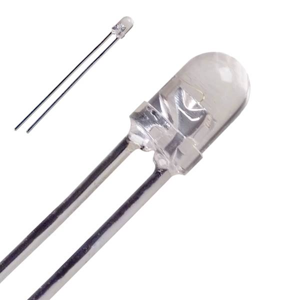 Dioda LED  3mm 2-kol. ziel./żółta 2p
