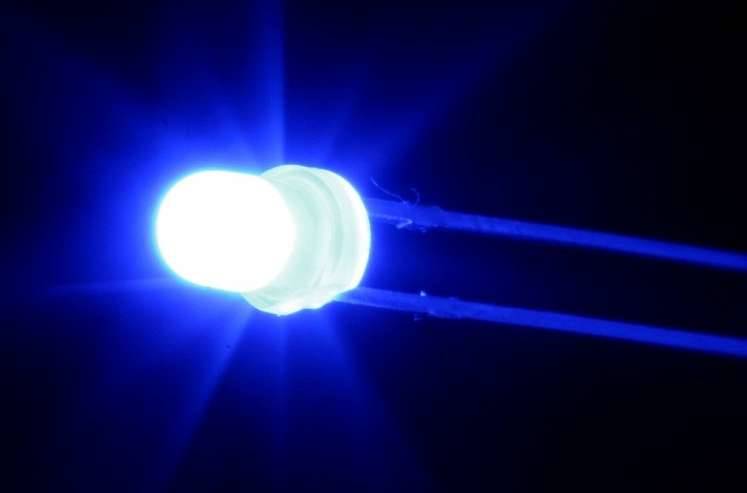 Dioda LED  3mm niebieska 4500mcd