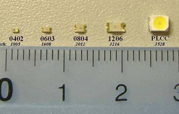 Dioda LED SMD 1206 Niebieska