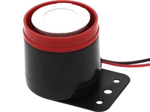 Syrena Alarmowa mała 12V PS30 piezo