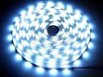Diody LED taśma Biała Zimna IP65 1m/60led 5050 24V