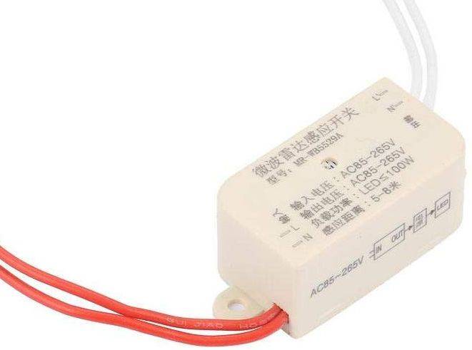 Czujnik Ruchu mikrofalowy 230V 100W