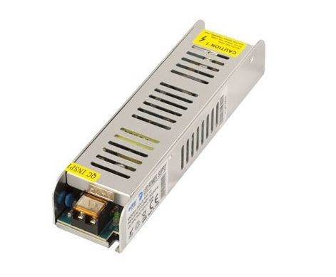 Zasilacz 12V  8,5A 100W instalacyjny metal
