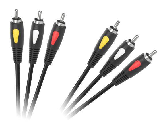 Kabel 3xRCA -3xRCA 1,8m