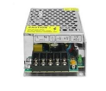Zasilacz 12V  5A metal reg. 60W mały