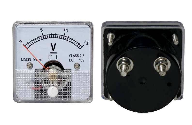 Miernik Voltomierz kw. DH-50 15V