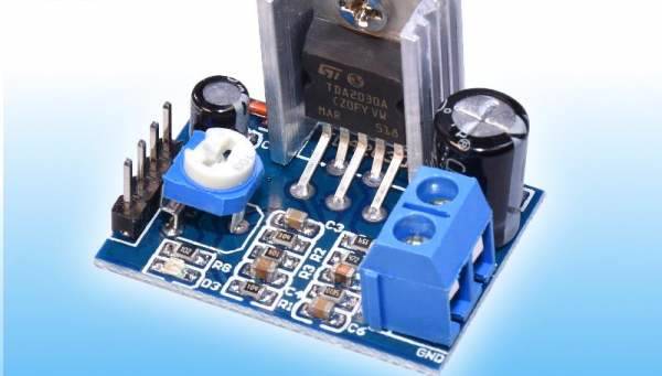 Wzmacniacz audio moduł  1x10W mini TDA2030A