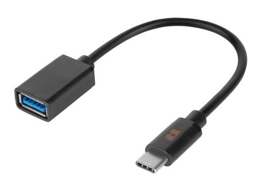 Redukcja USB OTG  A-gn / Typ C 3.0 z przew.