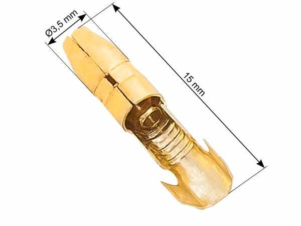 Konektor Cylindryczny okr.  męski 3,5mm