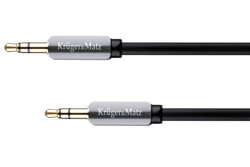 Kabel Jack 3,5 1,0m wt/wt Kruger&Matz