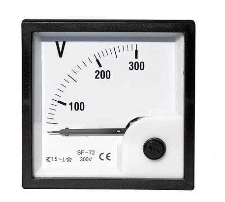 Miernik Voltomierz analog. duży 300V AC