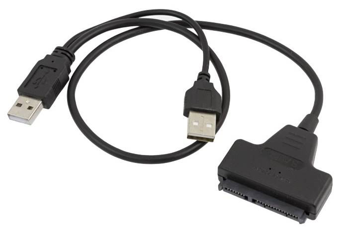 Adaptor  USB / SATA 2,5'' USB 2.0 + usb 2.0