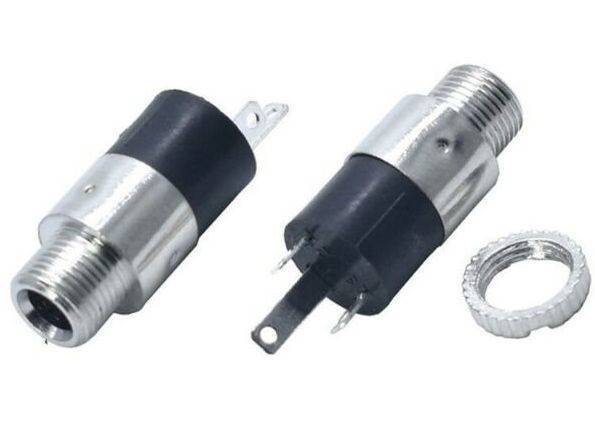 Gniazdo Jack 3,5 stereo do obudowy minijack 3pin m
