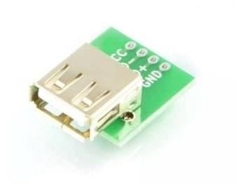 Gniazdo USB typ A do płytki prototypowej