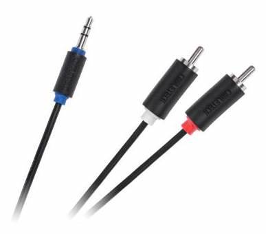 Kabel 2xRCA - JACK 3,5 10m