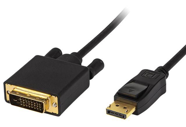 Kabel DisplayPort DP-wt./ DVI-wt. 1,8m