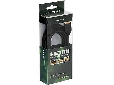 Kabel HDMI wt/wt  3m  Blow kątowy