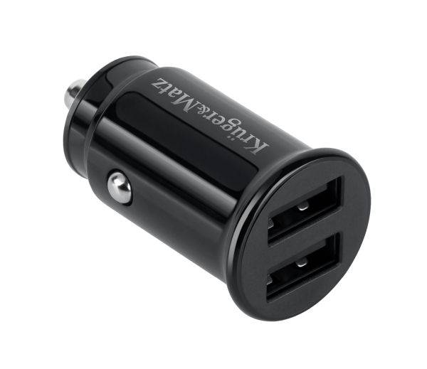 Ładowarka  USB sam. 3,1A 2xUSB QC+ kabel micro