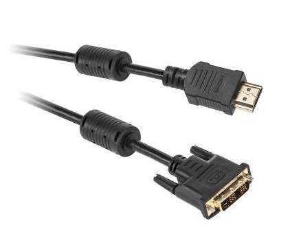 Kabel DVI-HDMI 5m 18p+1
