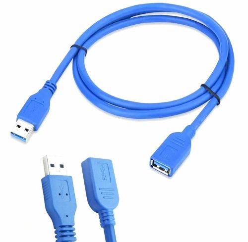 Kabel USB A  1,5m  usb 3.0 wt/gn  przedłużacz