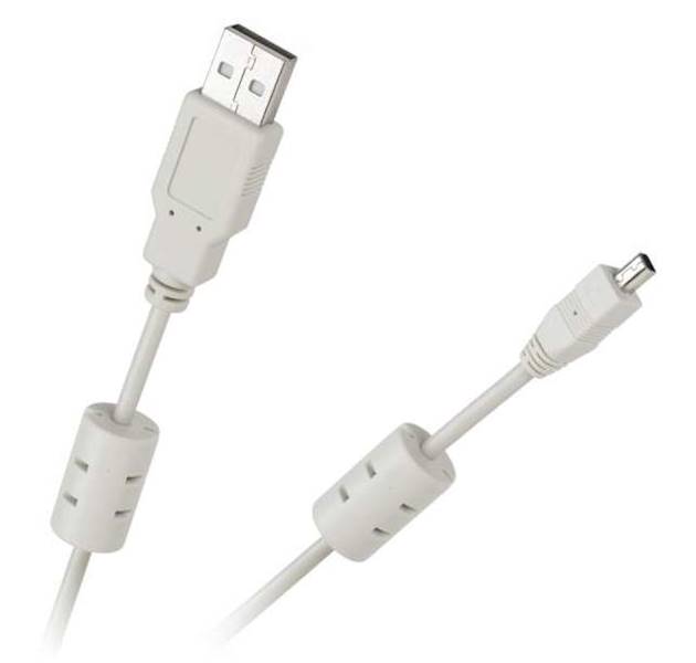 Kabel USB AM-BM mini USB z filtrem do HP