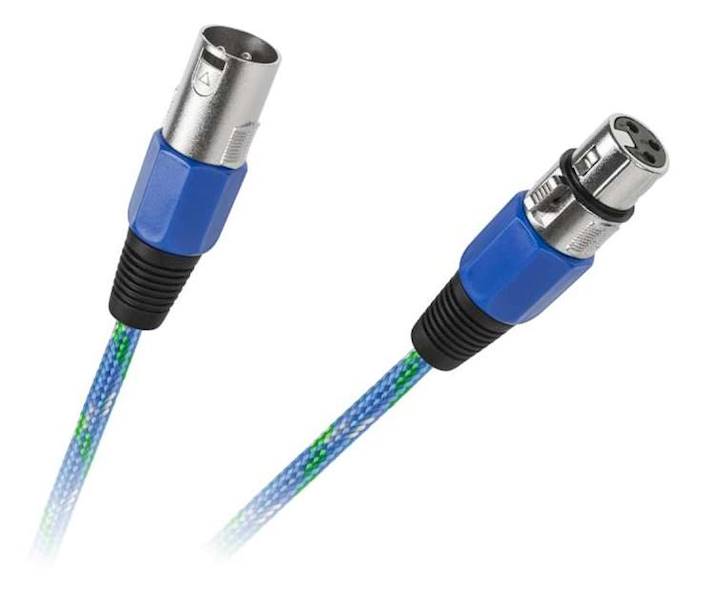 Kabel Mikrofonowy XLR  wt/gn  3m