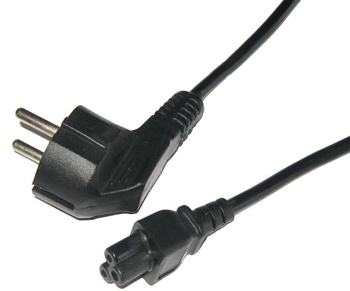 Kabel Zasilający Komp. wt.3p koniczynka 1,5m
