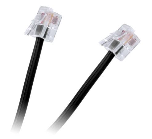 Kabel Telef.  5m  wt/wt  