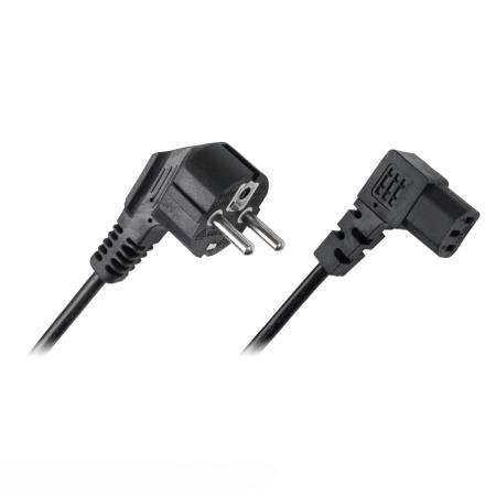 Kabel Zasilający Komp. 3m wtyk kątowy