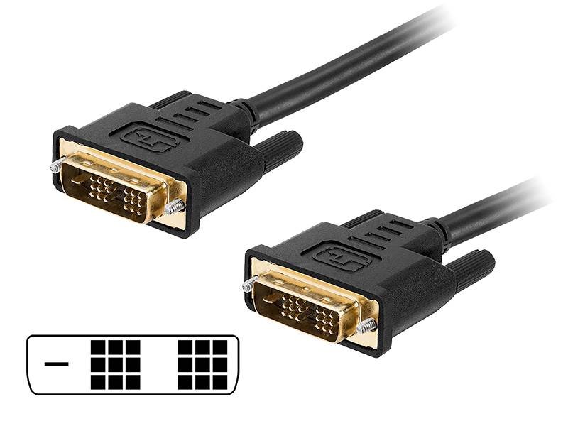 Kabel DVI-DVI  3m  18p+1